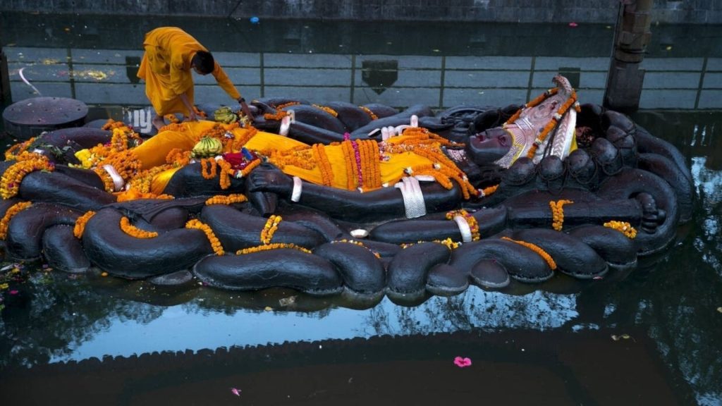 Cosmic Breath Lord Vishnu