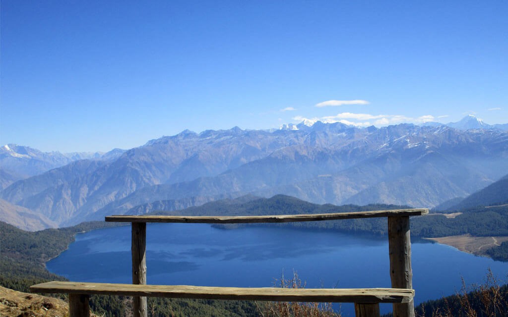 How deep rara lake